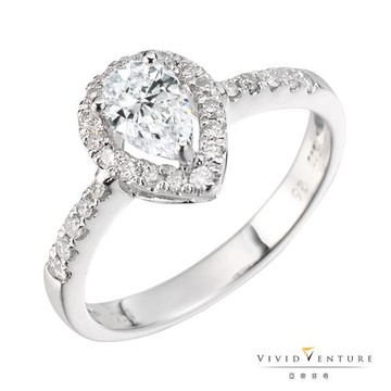 亞帝芬奇 GIA 1克拉 ESI2 鑽石 戒指 18K金台 美好