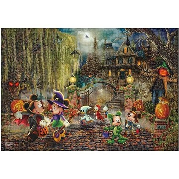 TENYO拼圖 D-1000-864 米奇與米妮萬聖夜遊51*73.5
