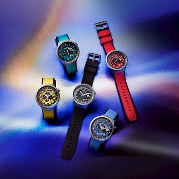 Swatch 大錶面金屬手錶/男錶/女錶/瑞士製造 (47mm) 綜合賣場【官方旗艦店】