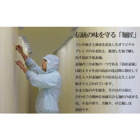 ふるさと納税  こだわりの麺匠が創る 島原 手延 素麺 40束   そうめん 南島原市   ふるさと企画[SBA005] 長崎県南島原市