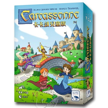 【新天鵝堡桌遊】卡卡頌兒童版 Carcassonne Junior【墊腳石】