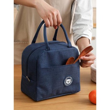 飯盒袋手提包上班族帶飯袋子小學生飯盒包手提便當包便當袋保溫袋