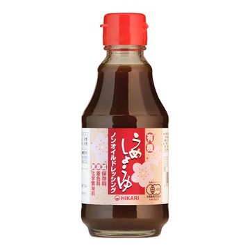 【自然思維】HIKARI 有機無油和風梅子醬油（五辛素）200ml