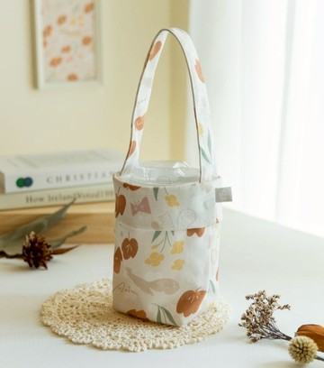 【Simple Zone】好感良物 秋之詩-飲料袋 環保提袋 / 小物袋