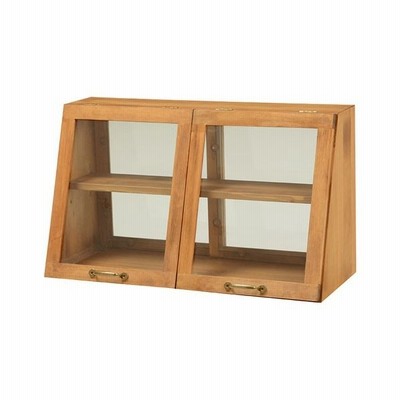 キッチンラック カウンター上ラック 両面 ガラス戸 卓上 ケース おしゃれ 調味料入れ 調味料ラック 食器棚 幅40cm 高さ25cm ナチュラル キッチン収納 通販 Lineポイント最大get Lineショッピング