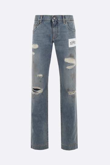 DOLCE & GABBANA denim regular-fit jeans Man