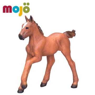Mojo Fun動物模型-阿拉伯小馬-栗色/公仔/動物/模型/玩具