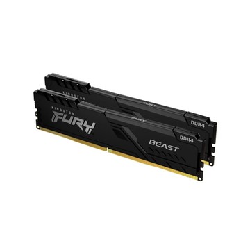 Kingston 金士頓 FURY Beast 獸獵者 DDR4 3600 32G(16Gx2) 桌上型超頻記憶體 KF436C18BBK2/32