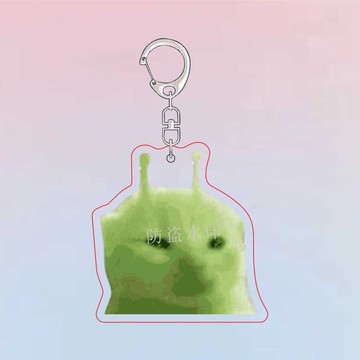 交換禮物🎁綠色外星小貓 迷因周邊 搞笑公仔 療癒小物 抽象玩偶 吊飾 鑰匙圈 生日禮物 綠色外星貓表情包卡通可愛裝飾亞