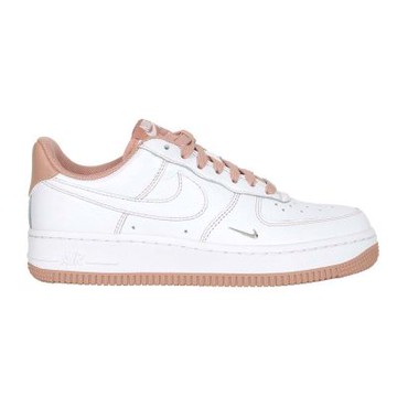 NIKE AIR FORCE 107 MINI JEWEL 女運動休閒鞋-經典 IB6543-100 白藕粉