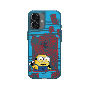 iPhone 17 Clear (相機按鈕) 夜幕藍 - Minions - Minions - Bob draws