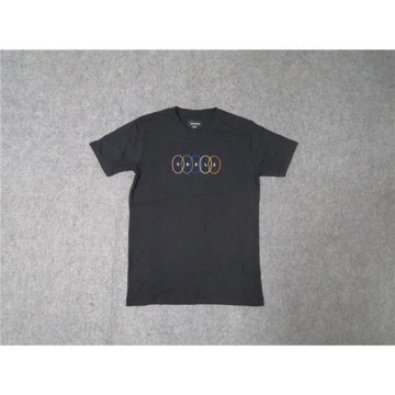 澳洲復古休閑街頭潮牌純色素款圓領短袖T恤滑板tee運動街舞bboy