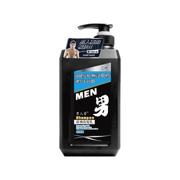 男人香三代舒爽洗髮乳1000ml