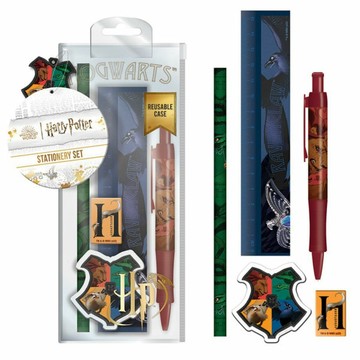 【哈利波特HARRY POTTER】 霍格華茲四學院元素新生文具組【墊腳石】