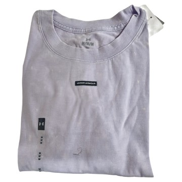 Under Armour 安德瑪 女款WASH LOGO短版T-Shirt  M  紫色