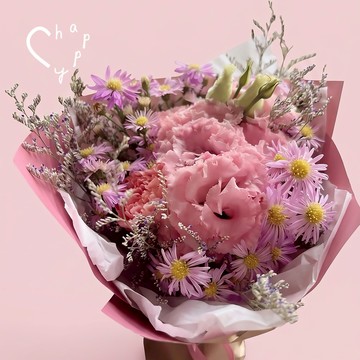 For you!【C happy】打開驚喜! 甜筒迷你鮮花束_驚喜粉色款_全省低溫宅配