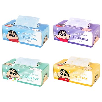 【正版授權】蠟筆小新 面紙盒便利貼 1種圖樣 便條紙 造型便利貼 抽取式便條紙 野原新之助 肥嘟嘟左衛門