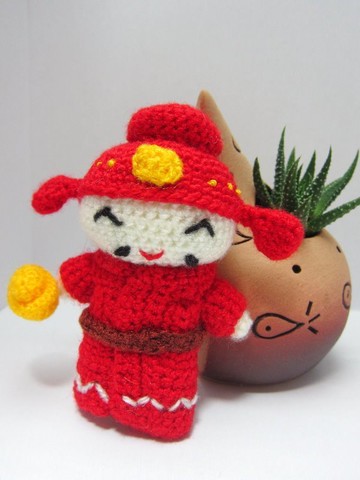 Q版神明娃娃~財神爺、土地公、三太子挪吒