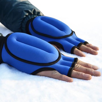 （熱門爆品）（萬人回購）負重手套手腕綁手沙袋拳擊半指1公斤鐵砂加重運動健身男訓練裝備