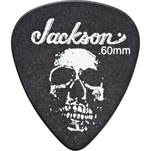 Jackson 451 Skull Picks, Black, Thin Med .60mm