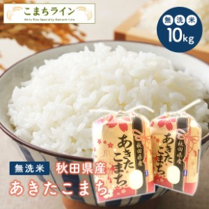 新米！令和5年産　秋田県産　あきたこまち10ｋｇ 5ｋｇ×2袋　厳選されたおいしいお米 米びつ当番プレゼ