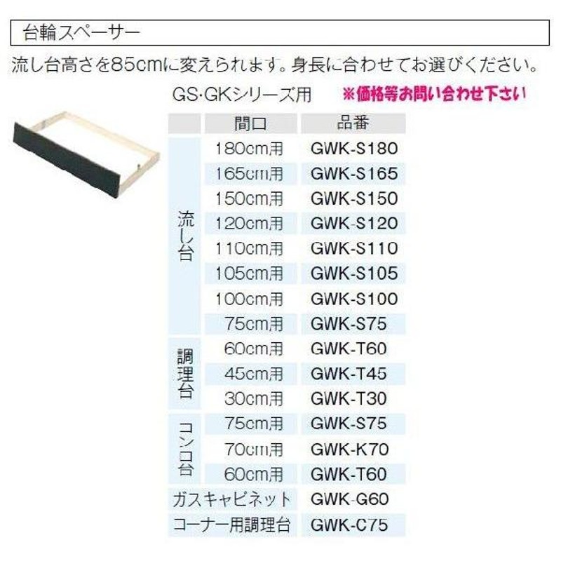 LIXIL サンウェーブ 流し台 ライトグレー セクショナルキッチン 木製