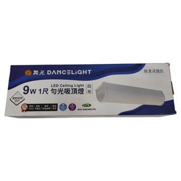DANCELIGHT 舞光 LED 1尺 勻光吸頂燈 9W 6500K  白光