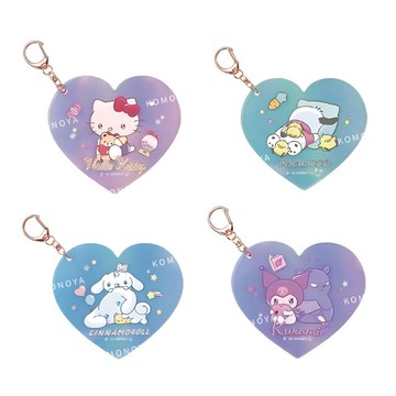 小禮堂 Sanrio 三麗鷗 愛心壓克力吊飾 (難過 與小夥伴款) Kitty 酷洛米 大耳狗 帕恰狗