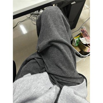 大碼糯米褲女款2025秋季新款小個子闊腿褲胖mm顯瘦褲子粗腿屁股大