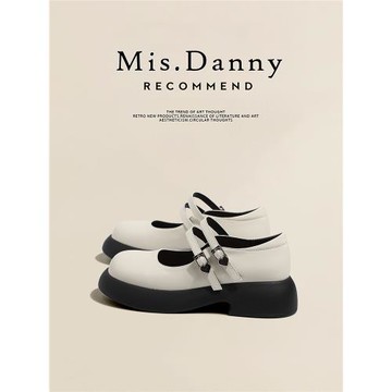 與愛私奔~超軟真皮日系瑪麗珍小皮鞋2025新款百搭鞋子女淺口單鞋