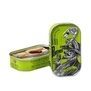 葡國老人牌 辣植物油沙丁魚 125G 6罐 食品罐頭 富含DHA 下酒 零嘴 拌飯 早餐 葡萄牙原裝進口