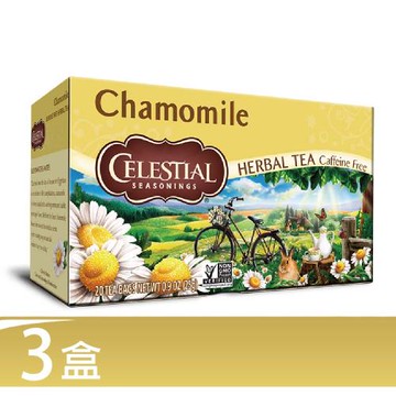 【Celestial 詩尚草本】美國進口 洋甘菊茶3盒優惠組(20環保包 x 3)