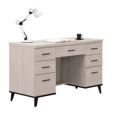 【Hampton 漢汀堡】伊琳系列白橡木4尺書桌