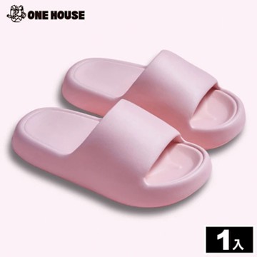 【ONE HOUSE】軟糖厚底拖鞋(1雙)