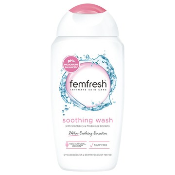 femfresh 芳芯 私密潔膚露 益生菌配方 不含皂鹼、酒精  1瓶  250ml