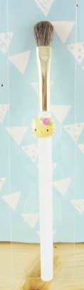 【震撼精品百貨】Hello Kitty 凱蒂貓~KITTY眼影刷-白色筆桿-M