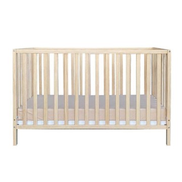 喬依思 La joie 二代四合一成長床(附床墊+護欄+腳輪)-原木色-台灣製造檢驗合格