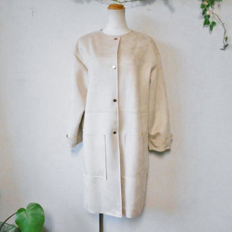 新品 タグ付き 6990円 ザラ ダブルアンドビー コレクション Zara W B Collection フェイクムートン レディース 用 ロング 丈 ジャケット コート M 通販 Lineポイント最大get Lineショッピング