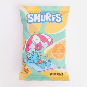 藍色小精靈-香蕉脆片48g