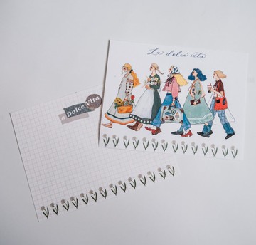 我們快樂地向前走 明信片