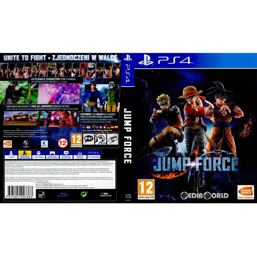 JUMP FORCE ジャンプ フォース /PS4/PLJS36046/C 15