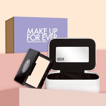 因你而完美💓 一筆澎出好氣色【MAKE UP FOR EVER】淚限量版淚溝神器套組👍🏻H100頰彩× 限量化妝包