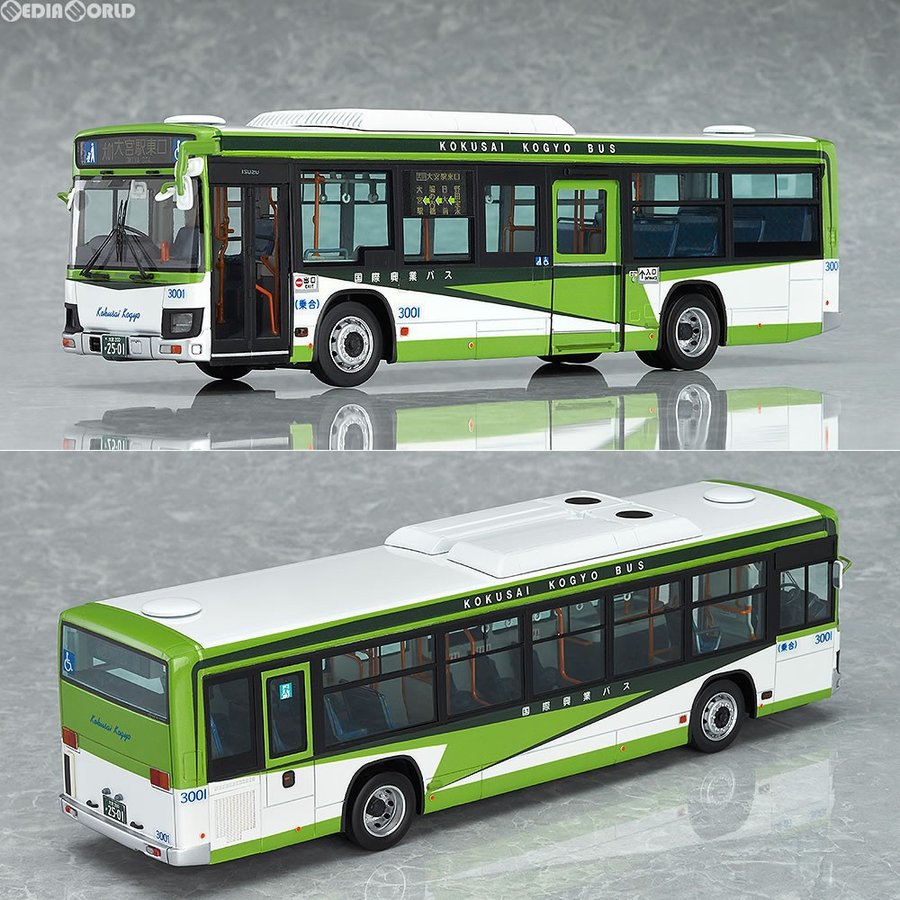 1円 美品 GOOD SMILE RACING 1/43 いすゞエルガ 国際興業バス