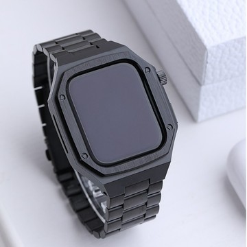Apple watch 錶帶 改裝AP橡樹 金屬 不銹鋼 錶帶s10蘋果s9手錶 46mm 42mm 錶帶45mm