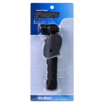 molten 迷你海馬打氣筒 HPAS  16.7 x 2.8 x 2.8cm  黑白色  1個