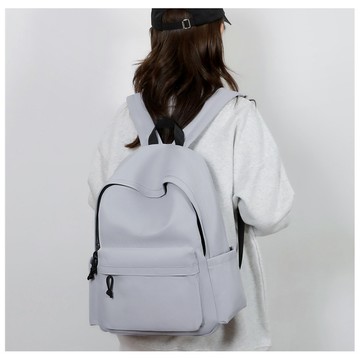 𝑳𝒖𝒄𝒌𝒚 𝒑𝒂𝒄𝒌✨大容量高級感雙肩包簡約女大學生休閒書包日常輕便旅行背包男