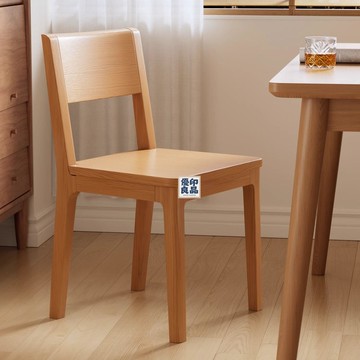 免運 附發票/公司貨 餐椅 背靠椅 椅子 餐桌椅 北歐實木餐椅家用餐桌椅吃飯凳子靠背椅子現代簡約書桌椅木頭茶椅 店長優選 特惠/工廠直銷 售後保障 5y729