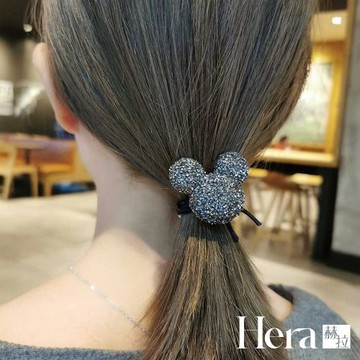 Hera 赫拉 韓國閃鑽個性百搭少女可愛髮圈-2色#H100401A