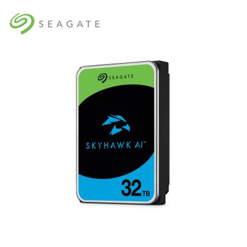 希捷 Seagate【SkyHawk AI】 (ST32000VE000) 32TB/7200轉/512MB/3.5吋/5Y 監控硬碟