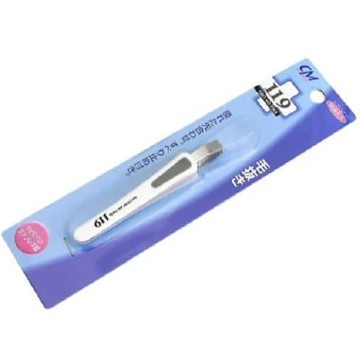 護理標記鑷子目的地和一個害羞